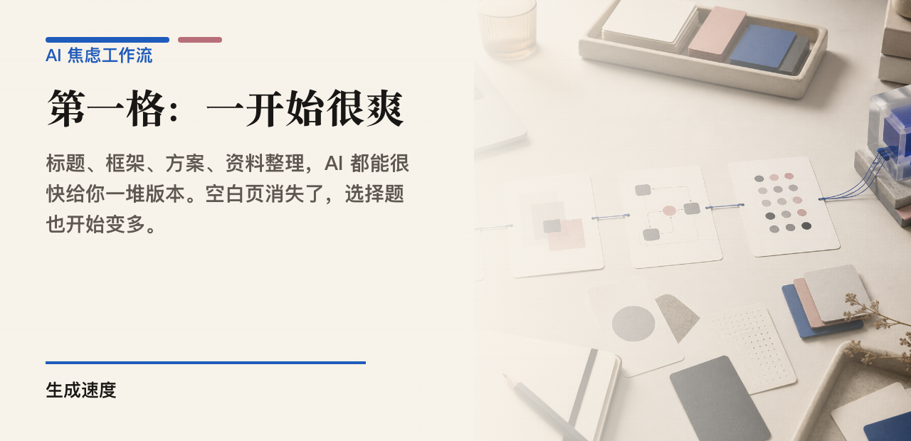 第一格:一开始很爽