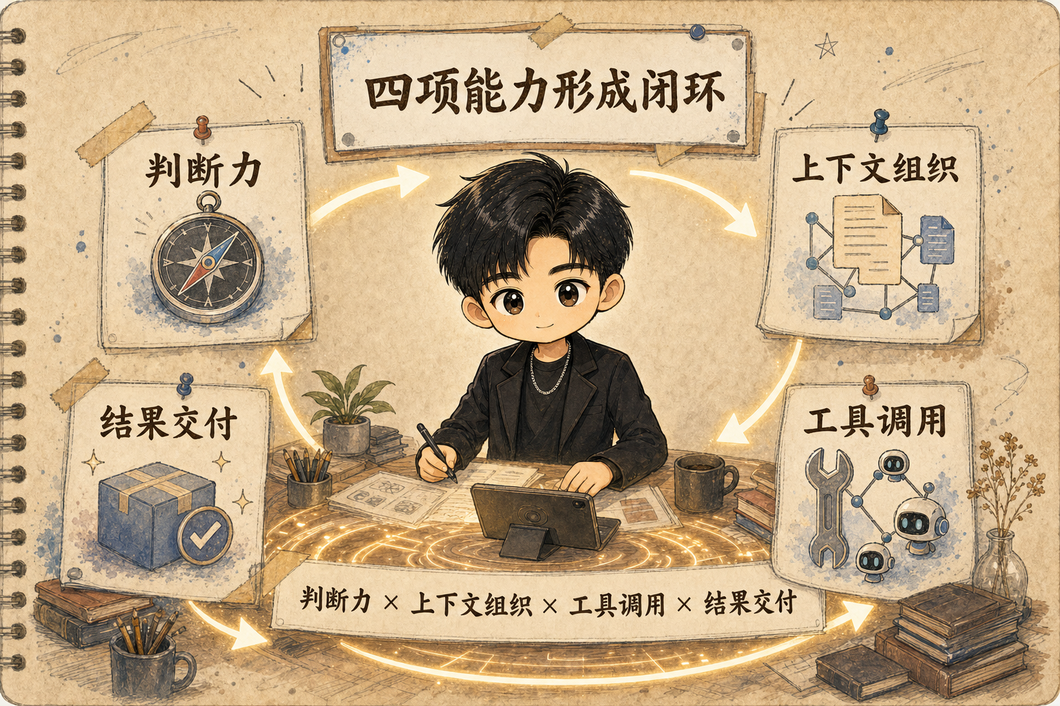 超级个体的四项能力结构
